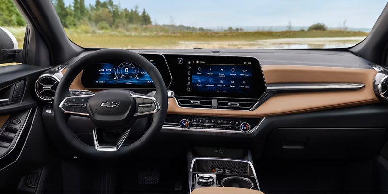 Interior Dash and Touchscreen of 2026 Equinox Belfast, ME