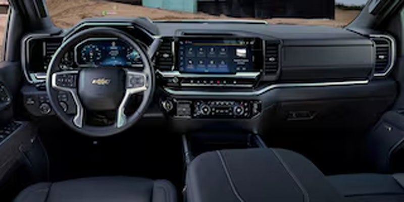 Interior of 2026 Chevrolet Silverado HD Belfast, ME